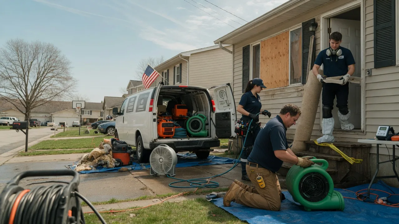 Water Damage Restoration in Arlington, KS near me